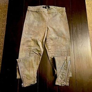 Joe’s Jeans Stretch Twill Zipper Legging